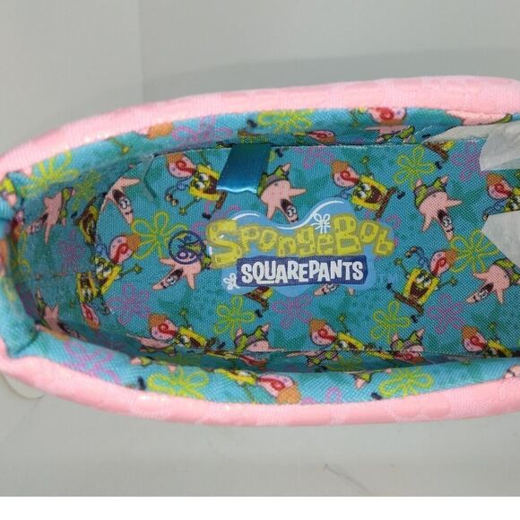 Spongebob & Patrick Womens NEW w/Tags Slip-on Pink & Yellow Sneakers - sz. 8 - Picture 7 of 8